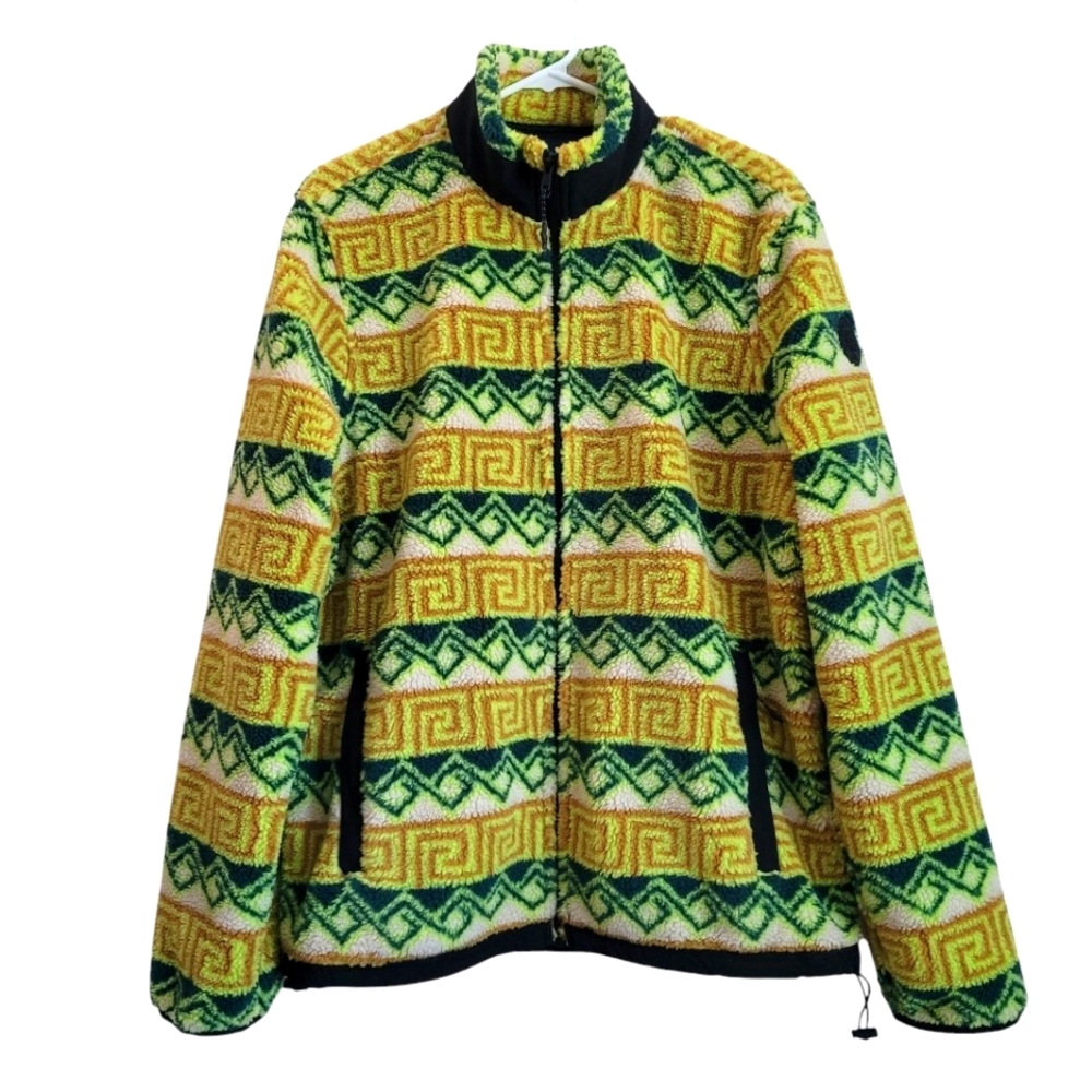 NWOT American Eagle Sherpa fleece Teddy jacket,Aztec print